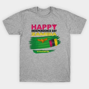 Happy Independence Day Zambia T-Shirt